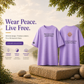 Let Go Oversized Tee – Lavender