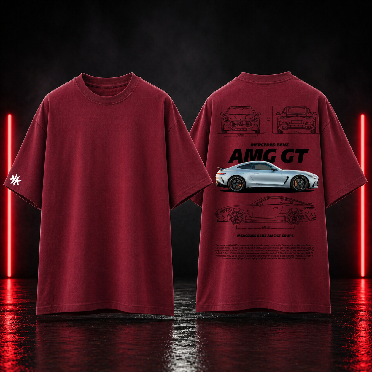 Mercedes-Benz AMG GT Oversized Tee