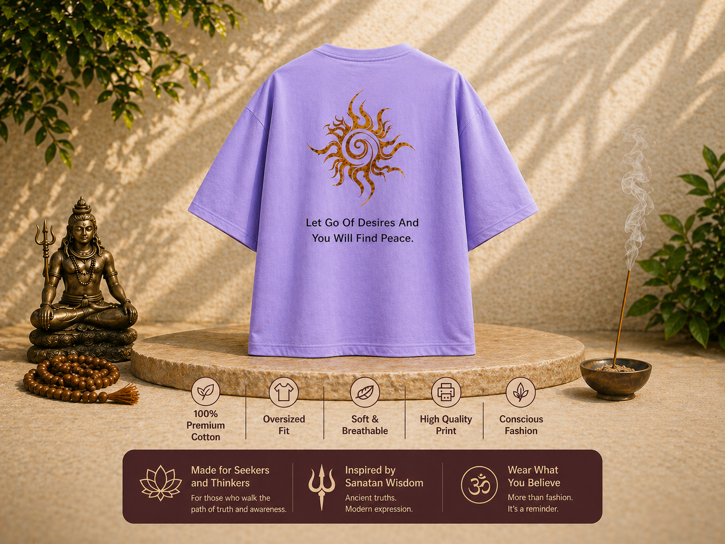 Vihaay Kaamaan – Let Go Oversized Tee