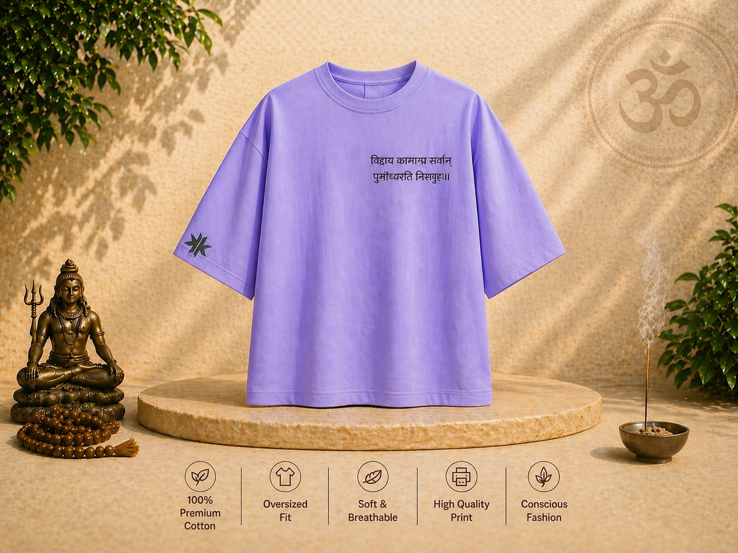 Vihaay Kaamaan – Let Go Oversized Tee