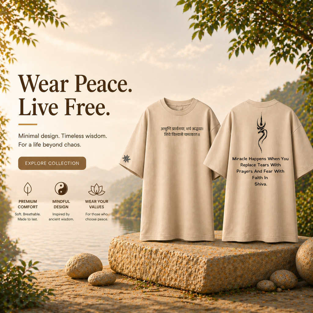 Miracle Happens – Shiva Oversized Tee