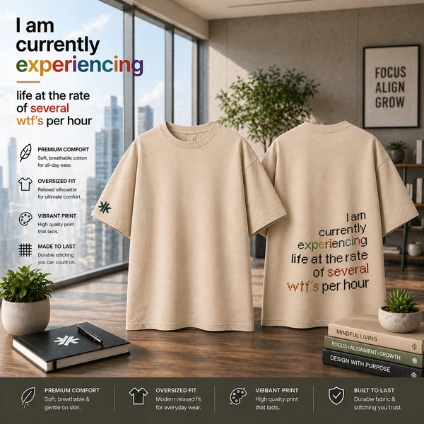 Several WTFs Per Hour Oversized Tee