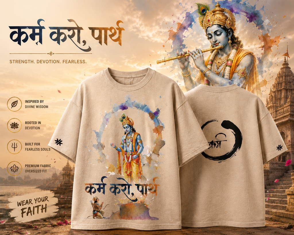 Karm Karo Parth — Oversized Tee