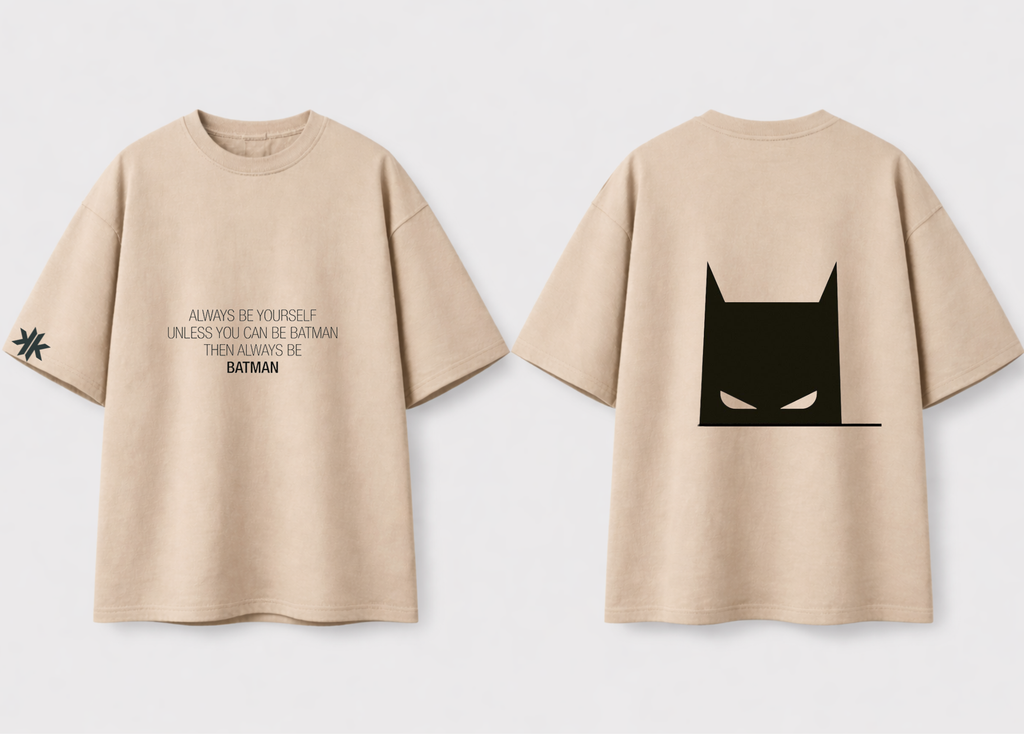 Batman 'Always Be Batman' Oversized Tee
