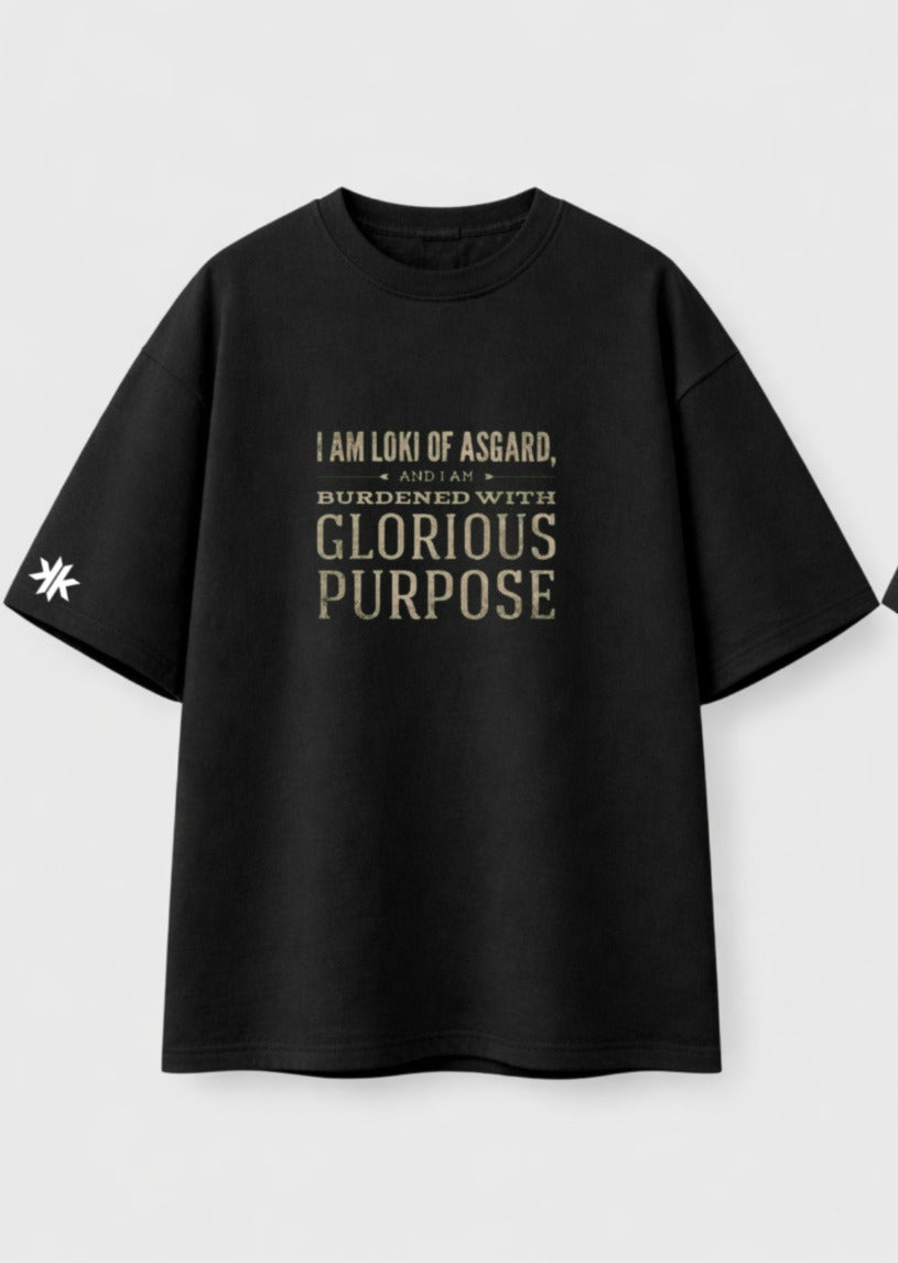 Loki 'Glorious Purpose' Oversized Tee