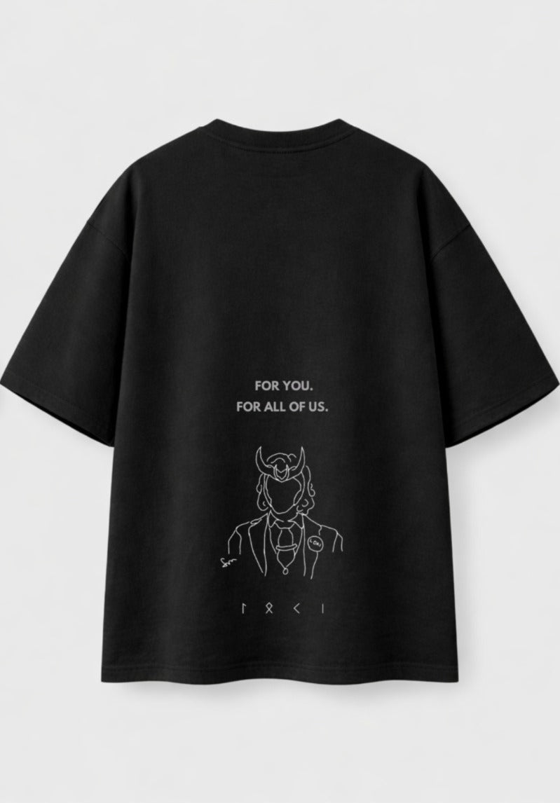 Loki 'Glorious Purpose' Oversized Tee