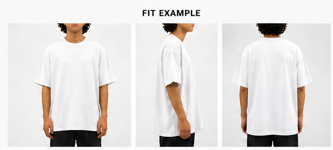 Karma Kult Premium Oversized Tee – White
