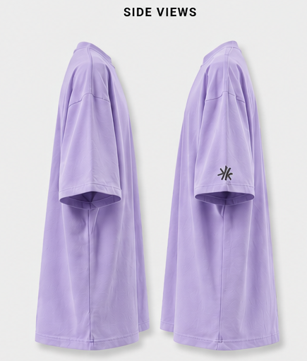 Karma Kult Premium Oversized Tee – Lavender