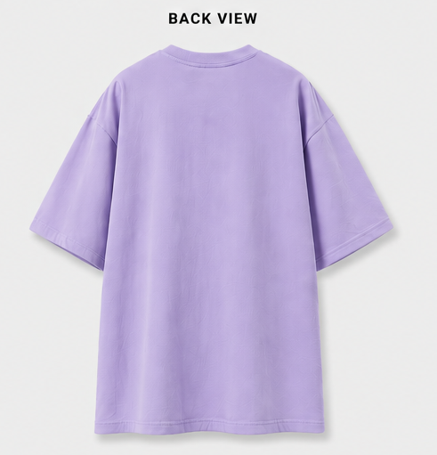Karma Kult Premium Oversized Tee – Lavender