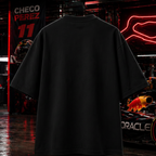 02 – Back – clean black oversized tee