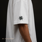 Back – Tribal sun graphic and English translation