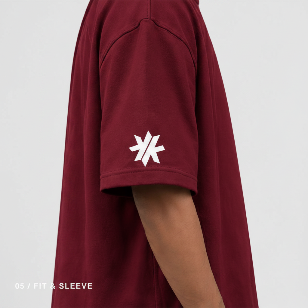 05 / Fit & Sleeve – KK logo sleeve detail