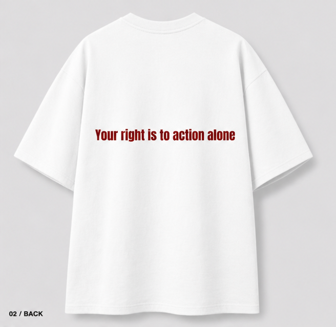 Fight or Flight — Oversized Tee