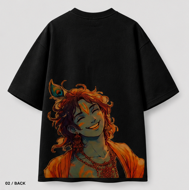 Krishna Sada Sahayate — Oversized Tee