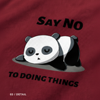 03 / Detail – Say No To Doing Things close-up