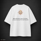 Front – Sanskrit verse on chest with KK sleeve logo