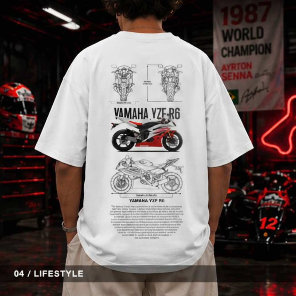 Lifestyle – back view on model