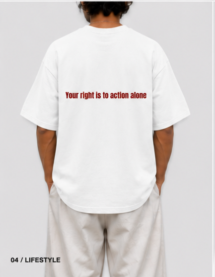 Fight or Flight — Oversized Tee