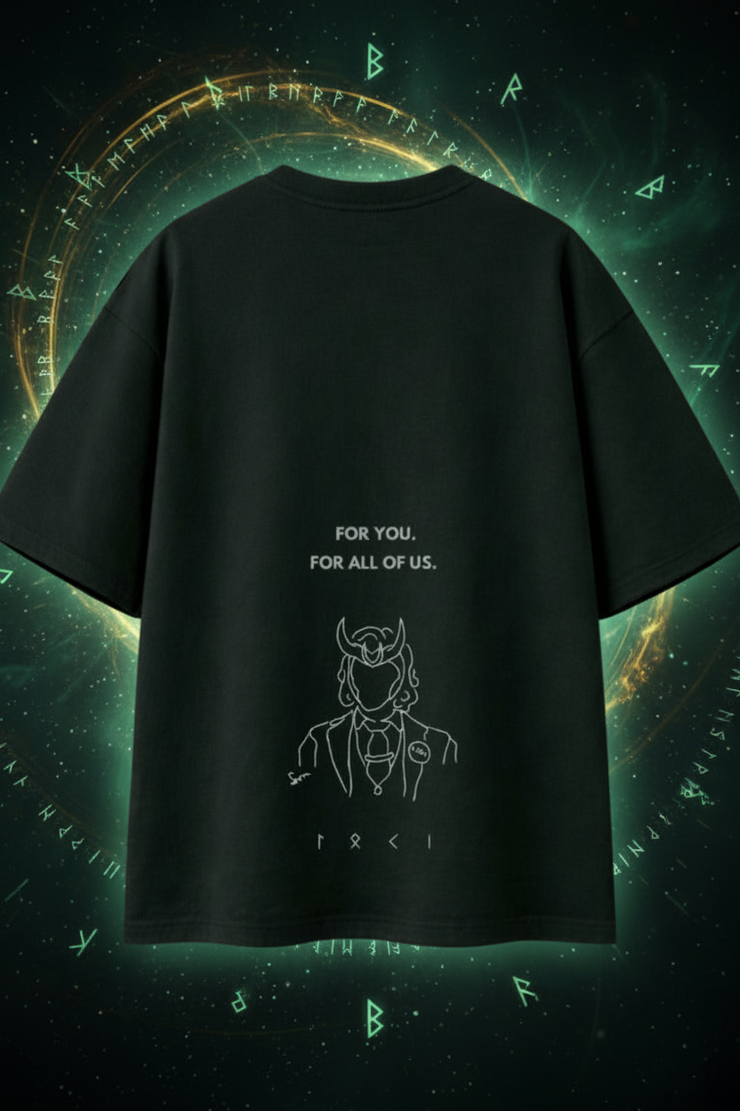 Loki 'Glorious Purpose' Oversized Tee
